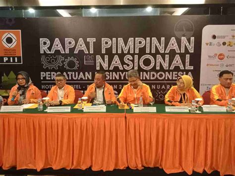 Persiapan Rapat Pimpinan Nasional Persatuan Insinyur Indonesia