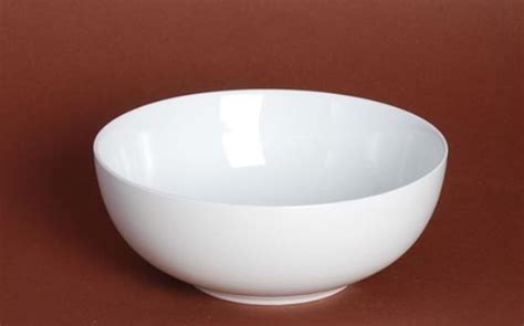 Bowl Cuenco Porcelana Blanca Fina Cl