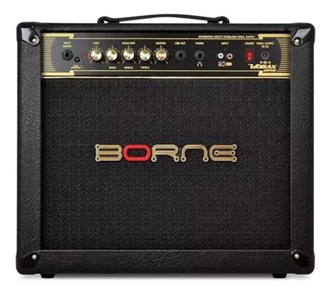 Cubo Amplificador Guitarra Borne Vorax 1050 50w Rms Preto Frete grátis