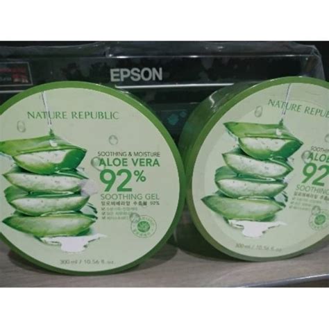 Jual Aloe Vera Nature Republic Ori 100 Shopee Indonesia