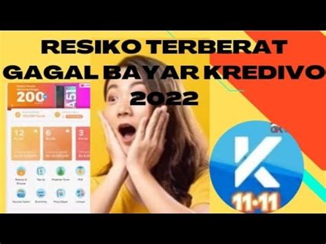 Resiko Terberat Gagal Bayar Kredivo Terbaru 2022 Gagal Bayar Pinjaman