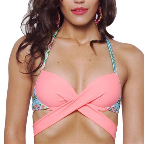 Anita Top Peach Swimwear Bikini Style Clothing Lingerie 9thelm Insta Fits Dress Me