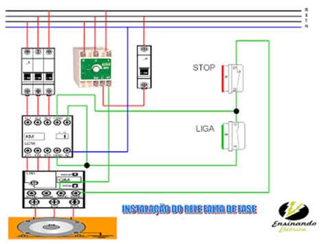 Eletrica Residencial E Industrial COMO INSTALAR UM RELE FALTA DE FASE