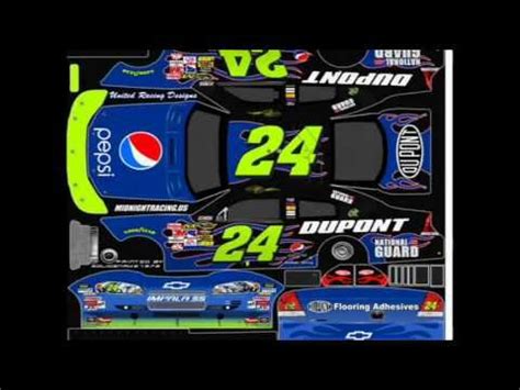 12 best Nascar papercraft images on Pinterest | Paper crafts, Paper models and Paper templates