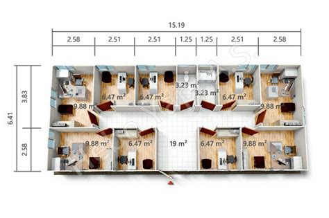 Prefabrik Ofis Modelleri Ve Fiyatlar Hebo Yap