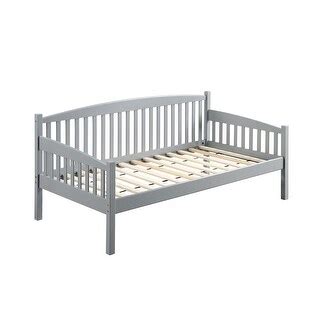 Caryn Multifunctional Twin Daybed With Slatted Panel Armrest And