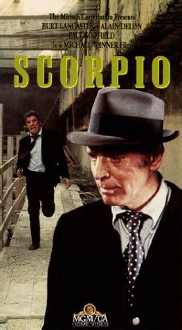 Scorpio Vhs Burt Lancaster Alain Delon Paul Scofield John