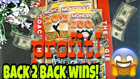 Texas Lottery Scratch Off Tickets 🎁 [bonus Video] 20 🎩monopoly 200x 🍀profit Session 💰 Youtube