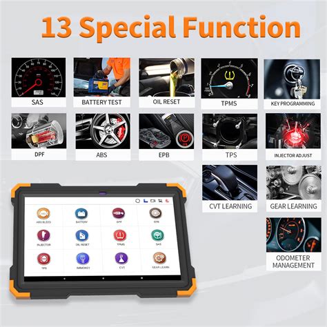 Humzor Ns S Car Diagnostic Scanner Tablet Full System For Sas Cvt