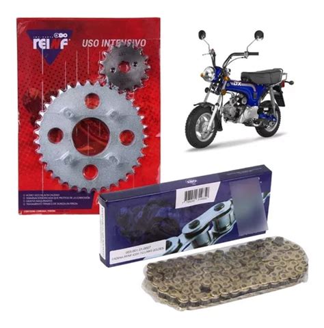 Kit Transmision Corona Cadena Piñon Motomel Max Reforzada Envío gratis