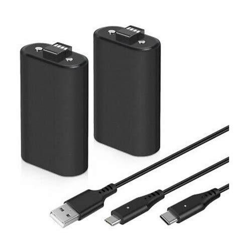 Xbox Series X/S Rechargeable battery pack ( 2 Battery packs included) - Walmart.com