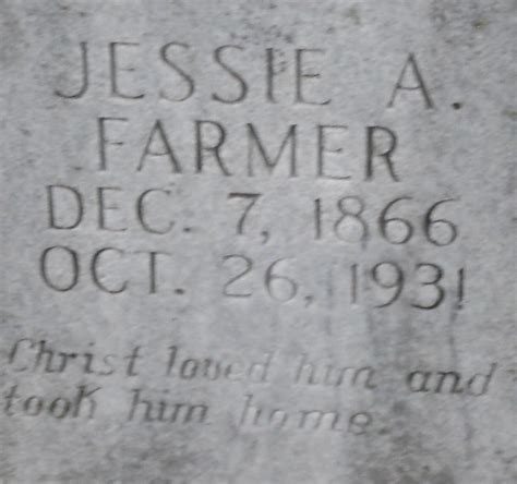 Jessie Allen Farmer 1866 1931 Mémorial Find a Grave