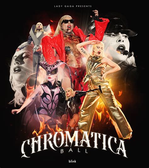 Lady Gaga The Chromatica Ball Poster Behance