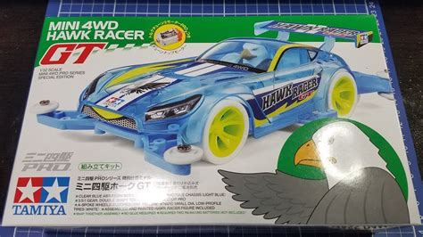 ミニ四駆Tamiya Mini 4WD Kits Mini 4WD Hawk Racer GT 95414 YouTube