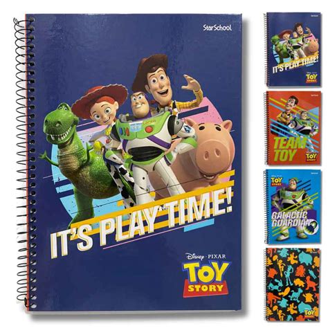 Caderno Do Toy Story - Caderno Espiral Grande Capa Dura 80 fls 1 matéria - Toy Story ...