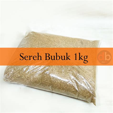 Jual Sereh Bubuk 1kg Shopee Indonesia