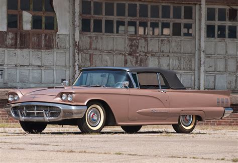 1960 Ford Thunderbird 430 Convertible Price And Specifications