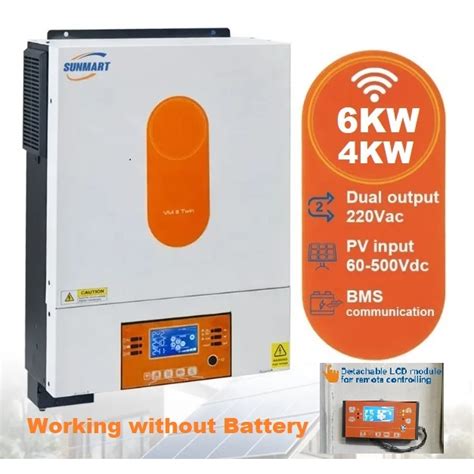 Hybrid Inverter Off Grid Sunmart Vmiii Kw Kw Twin Pure