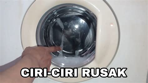 Mudah Cara Mengetahui Mesin Cuci Rusak Pada Bearing Tabung Youtube