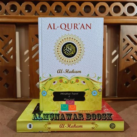 Jual Alquran Alhakam Non Terjemah Ukuran A Tanggung Al Quran Kertas Cd