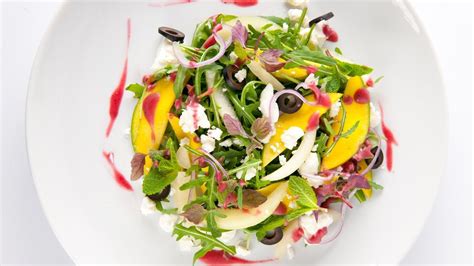 Salade Meloen Met Mango Feta En Frambozendressing Recept