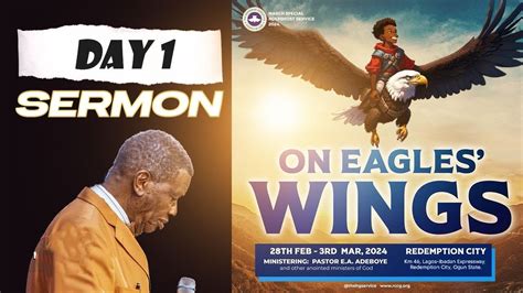 Pastor E A Adeboye Sermon Rccg Special Holy Ghost Service Day