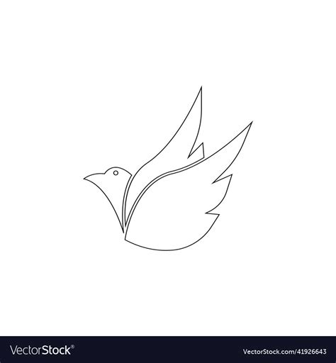 Bird logo Royalty Free Vector Image - VectorStock