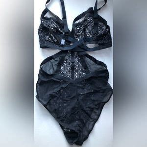 Adore Me Intimates Sleepwear Lace Sexy Exotic Lingerie Bodysuit