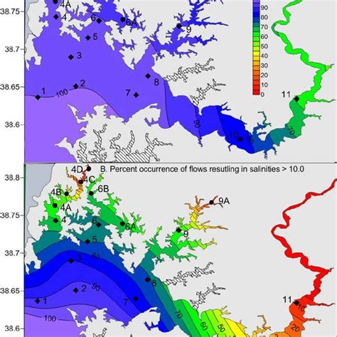 Map Of The Larval Transport And Hydrodynamic Model Domains Showing The Download Scientific