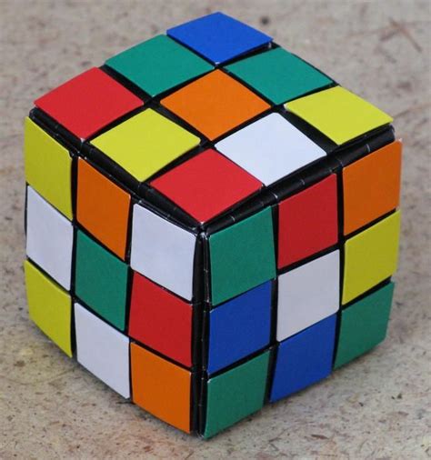 Origami Rubiks Cube Version 2 By Mrorigami