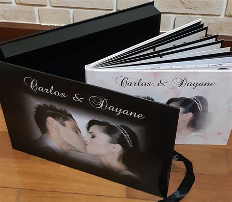 Álbum Panorâmico De Casamento Com Fotoestojo Cabem 60 Fotos