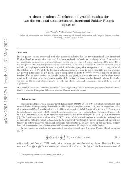 A Sharp Robust L Scheme On Graded Meshes For Two Dimensional Time