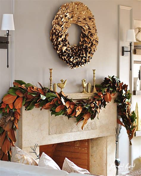 Decorating With Magnolia Leaves