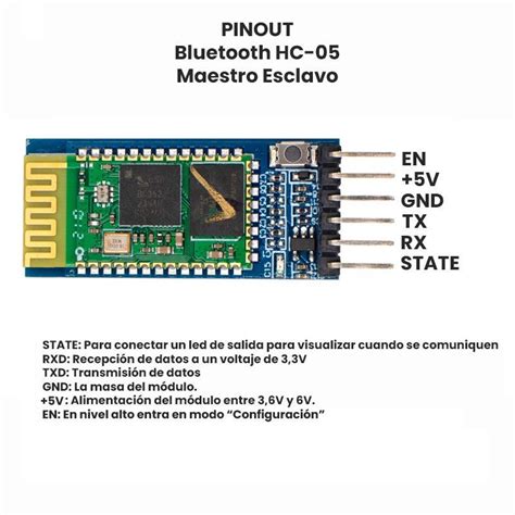 Bluetooth Hc Maestro Esclavo Pines Aelectronics