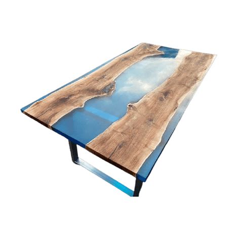 Grande Table Rivi Re Bleu En Livraison Gratuite Conomisez Sur