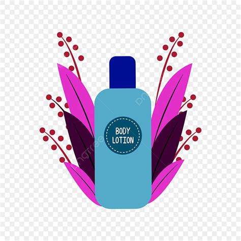 Body Lotion Clipart PNG Images Body Lotion With Flat Illustration Made