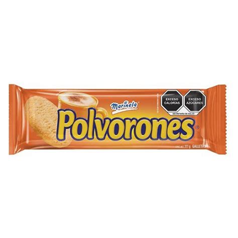 SIGO Galleta Marinela Polvorones Con Sabor A Naranja 75G