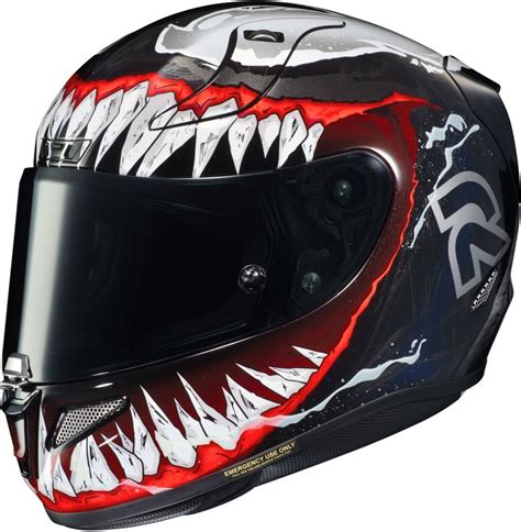 Casco Integrale Hjc Rpha Venom Marvel Mc Hp