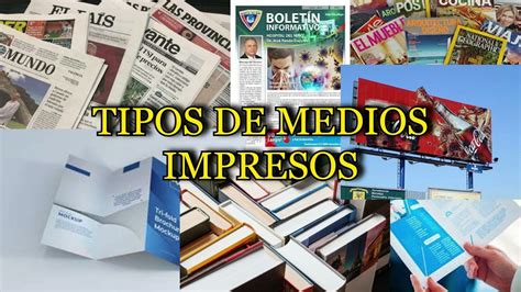 Ejemplos De Medios Impresos Prodesma