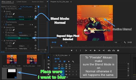 How Do I Add Blur Pixelate A Section In Adobe Premiere Pro R Filmmakers
