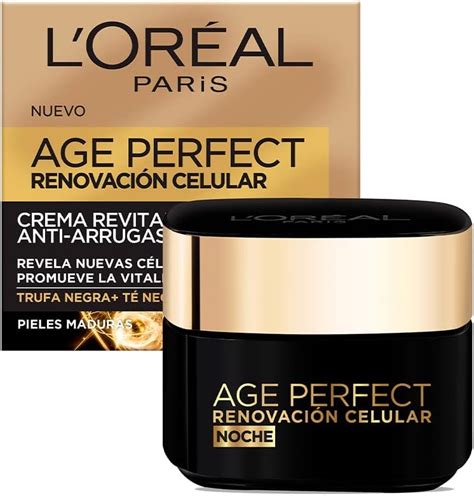 L Oréal Paris Crema De Noche Anti Arrugas Age Perfect Renovación