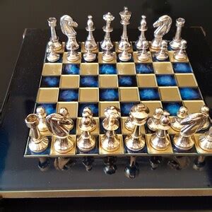 Staunton Chess Set Small Chess Set - Etsy