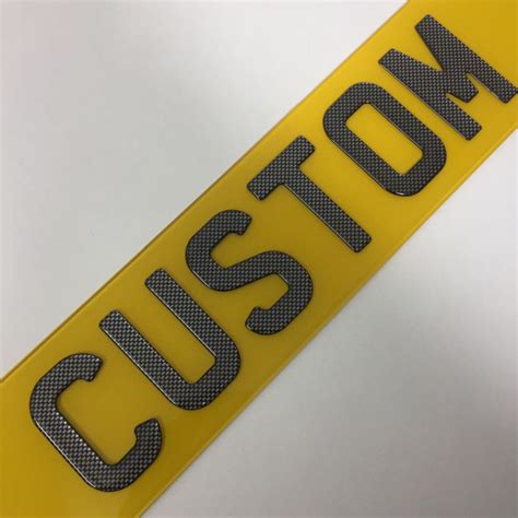 Home Custom Number Plates