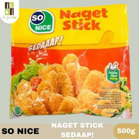 Jual So Nice Sedaaap Nugget Ayam Stick Naget Stick 500g Di Seller