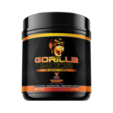 Gorilla Mode Pre-Workout | Gorilla Mind