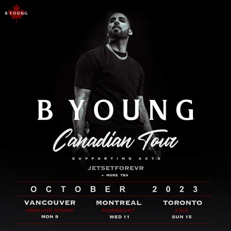 B Young: Canadian Tour 2023 - Fairmount Theatre Montreal - Events ...