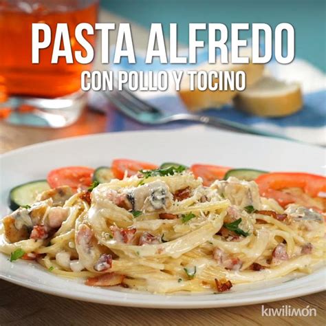 Descubrir 72 Imagen Receta Para Hacer Pasta Alfredo Con Pollo