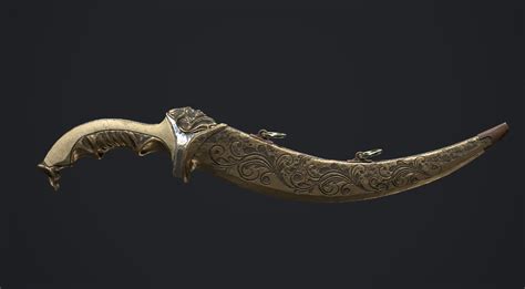 Łukasz Krzak Dark Elf Dagger