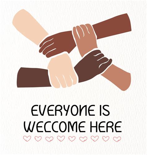 All Are Welcome Here Classroom Poster Set - Etsy