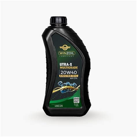 W Winzoil Ultra Power Multigrade Engine Oil Bottle Of Litre At